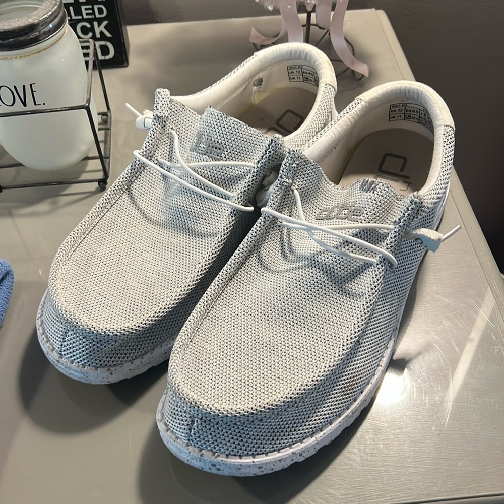 hey dude slip ons